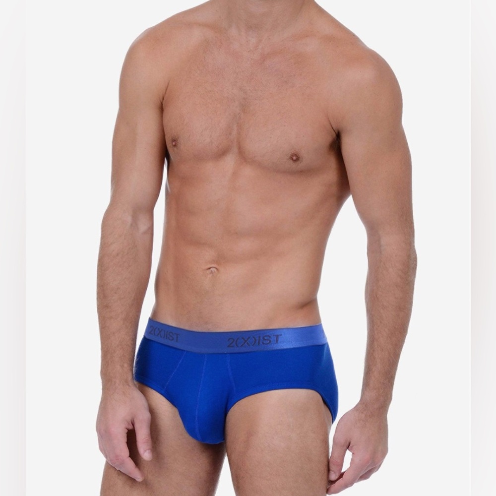 2xist Essential Light Blue No Show Brief